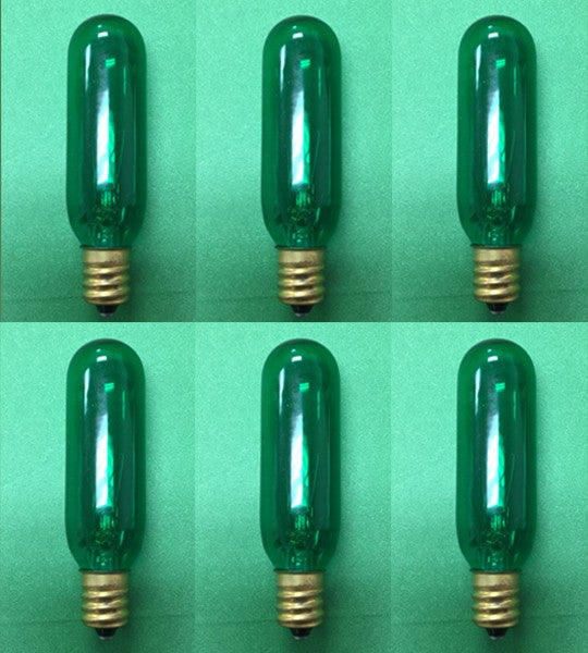 Himalayan Salt Bulb 15W Green 6 Units