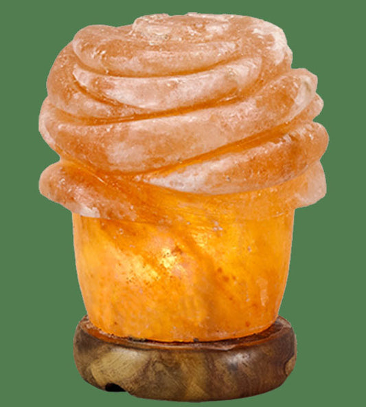 Himalayan Salt Lamp Pink Rose