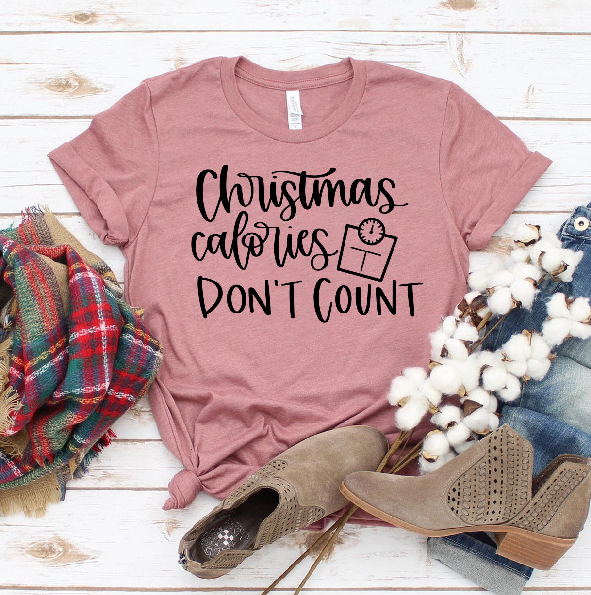 Christmas Calories Don't Count T-shirt