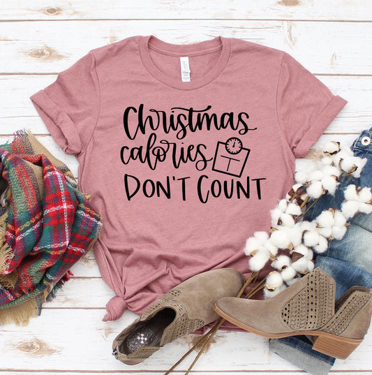 Christmas Calories Don't Count T-shirt